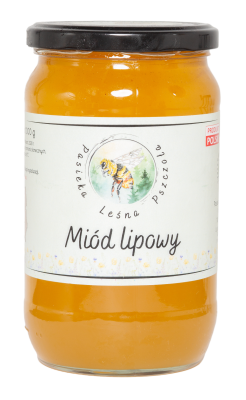 Miód Lipowy 1000g