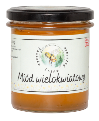 Miód Wielokwiatowy 400g