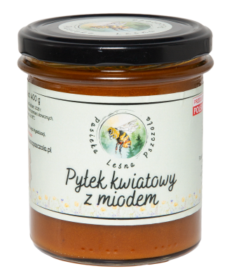 Pyłek kwiatowy w miodzie